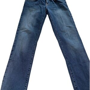 Banana Republic Men's Bootcut Jeans in Deep Blue